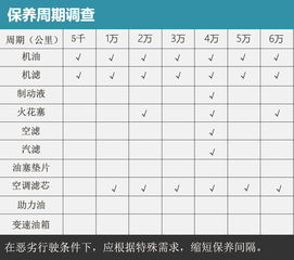 汽车每月保养价格多少